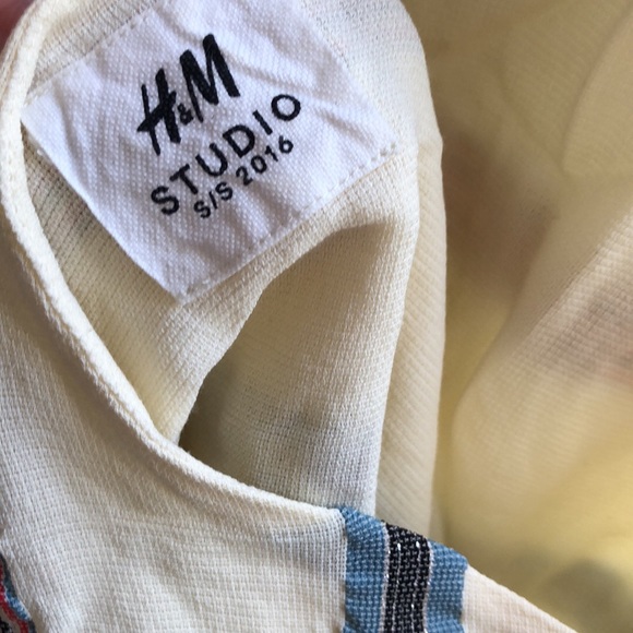 H&M Studio Halter stripe top - Picture 4 of 4